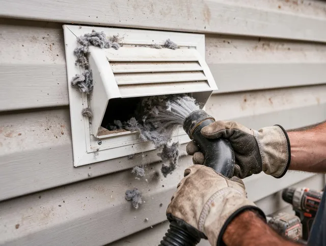 Professional dryer vent cleaning by South Pasadena Dryer Vent Cleaning in South Pasadena