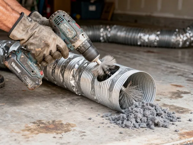 Professional duct cleaning by South Pasadena Dryer Vent Cleaning in South Pasadena